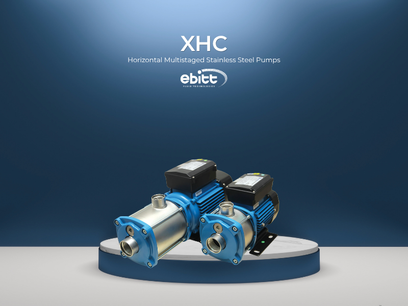 XHC Yatay Çok Kademeli Paslanmaz Çelik Pompa