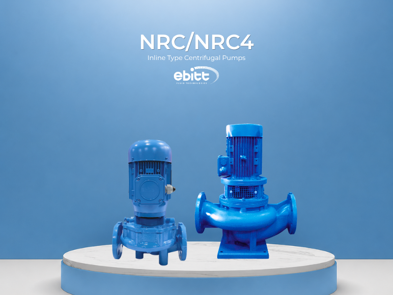 NRC / NRC4 Inline Sirkülasyon Pompaları
