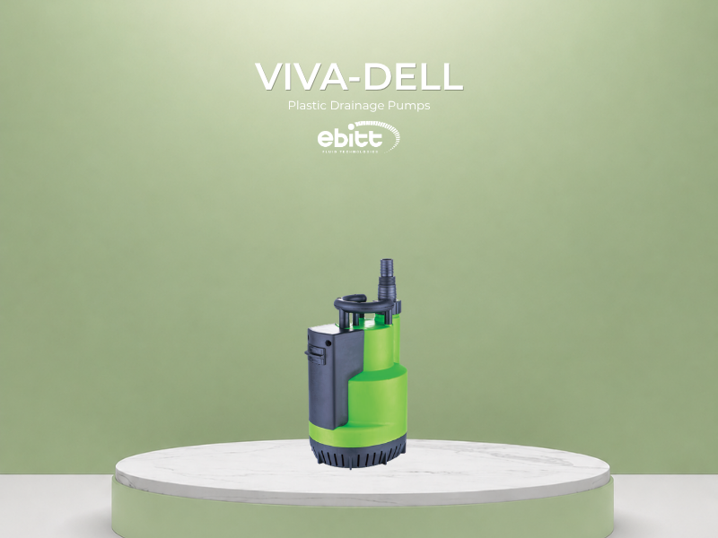 VIVA-DELL Plastik Dalgıç Drenaj Pompası